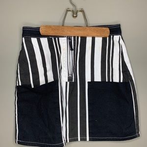 Striped Skirt with HUGE pockets